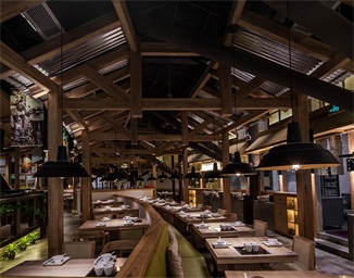 拾味館骨湯餐廳空間設(shè)計(jì)